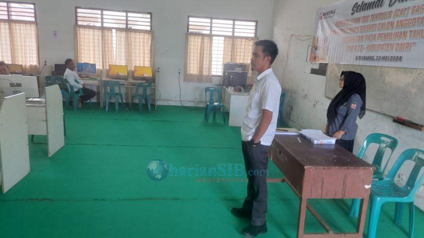 Calon Anggota Panwascam se-Dairi Ikuti Seleksi CAT