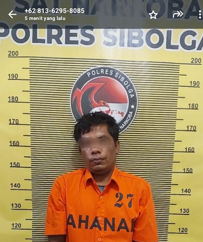 Operasi Antik Toba-2024 Polres Sibolga Tangkap Pengedar Sabu