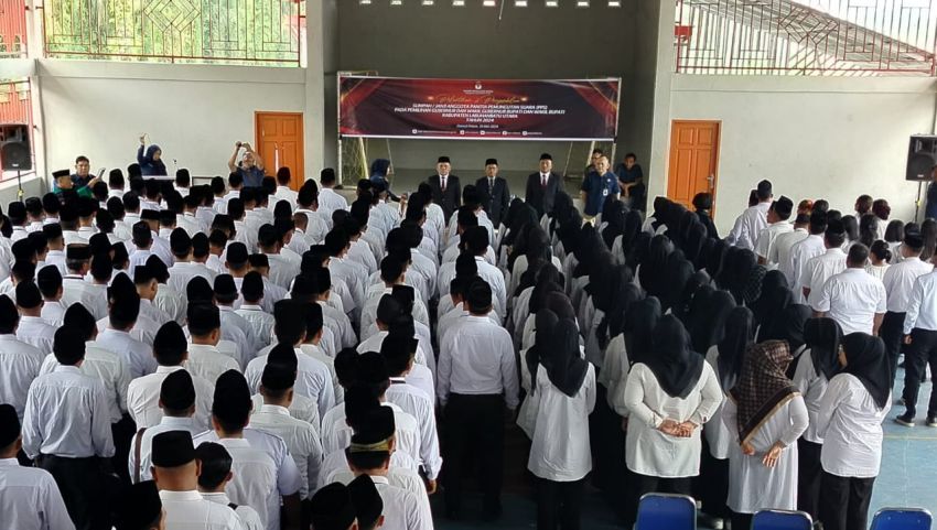 270 Anggota PPS untuk Pilkada Labura 2024 Dilantik
