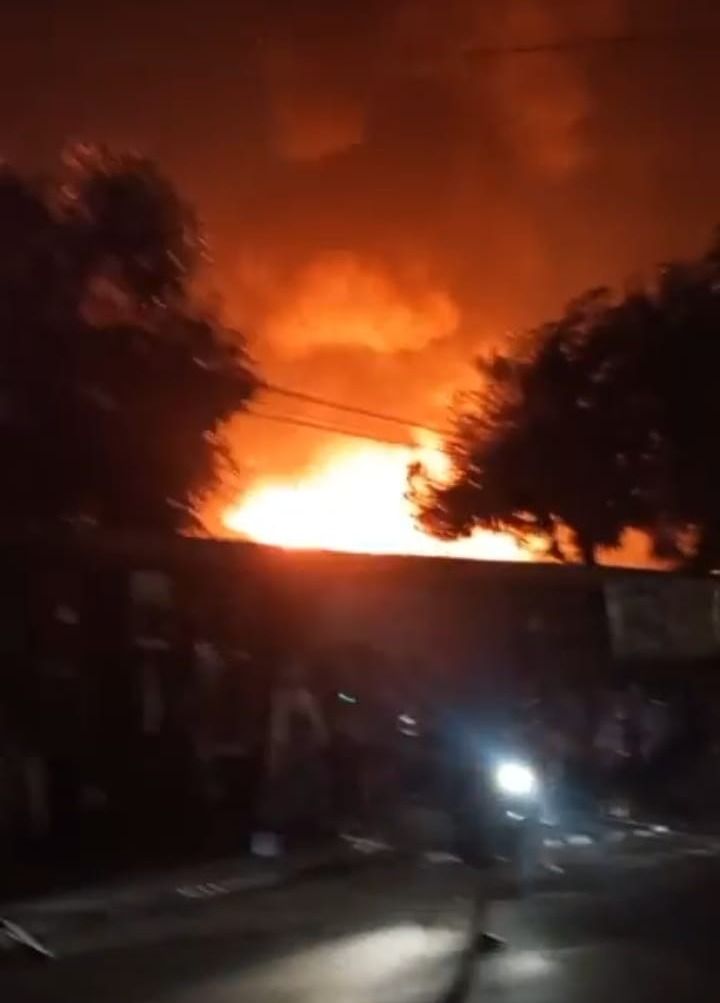 Gudang Gas Elpiji di Percut Sei Tuan Terbakar, 13 Orang Terluka