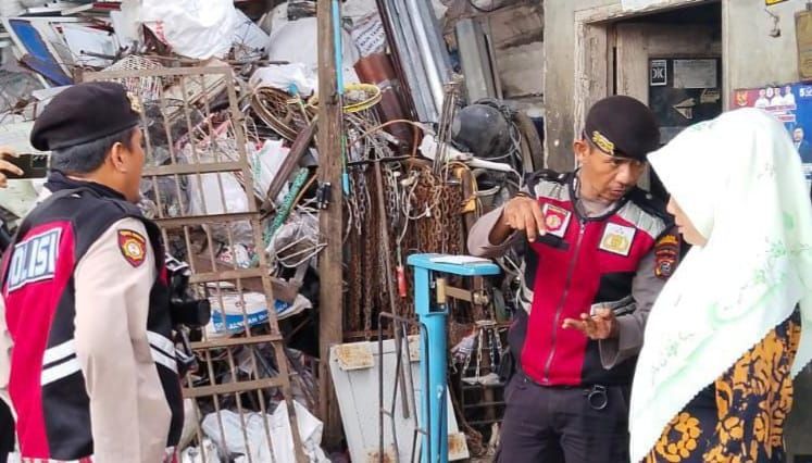Polres Belawan Gelar Patroli Dialogis di Lokasi Rawan Kejahatan