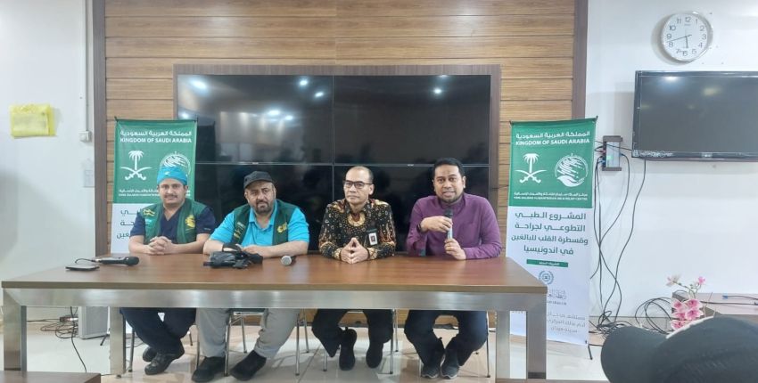 RS Adam Malik Kerja Sama dengan Arab Saudi Gelar Kegiatan Sosial Operasi Jantung