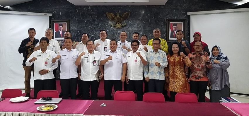Pj Wali Kota Tebingtinggi Sampaikan Capaian Kerja ke Mendagri