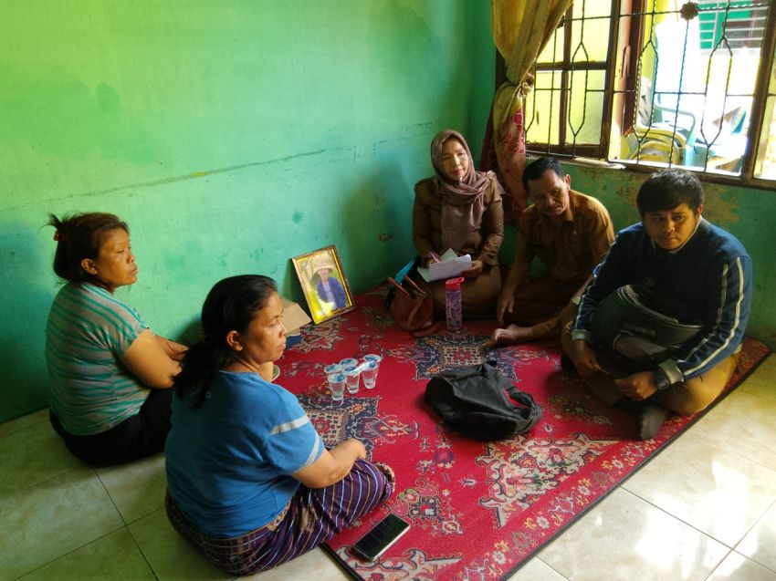 Dinas P3A P2KB Deliserdang Beri Pendampingan Psikologi ke Keluarga Almarhum Michail Sitanggang