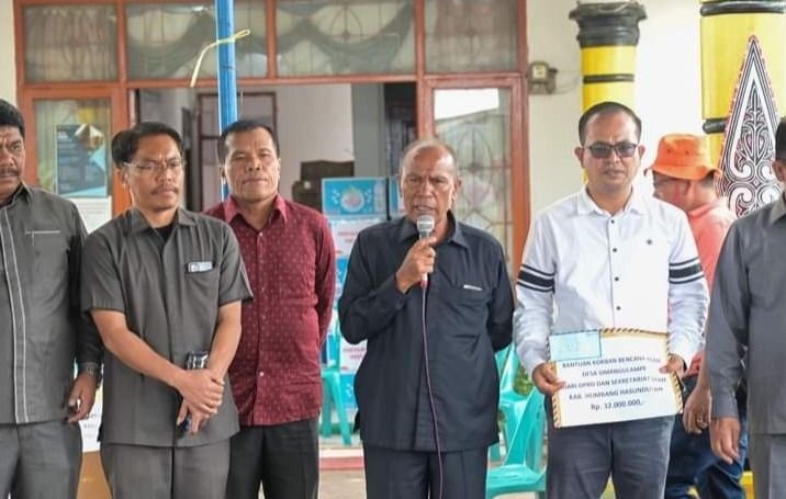 Ketua DPRD Desak Pemkab Segera Salurkan Donasi Rp 1,2 Miliar Lebih untuk Korban Bencana di Humbahas