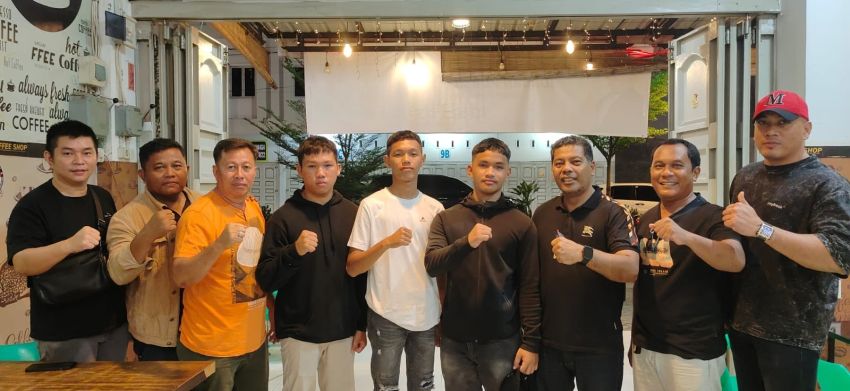 Ketua KONI Labuhanbatu Lepas 3 Atlet Gulat Ikuti Seleksi PPLP Sumut