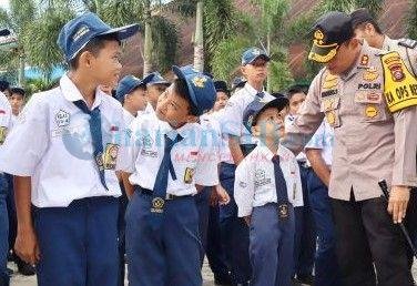 Police Goes To School, Kapolres Kunjungi SMP N 1 Padangsidimpuan