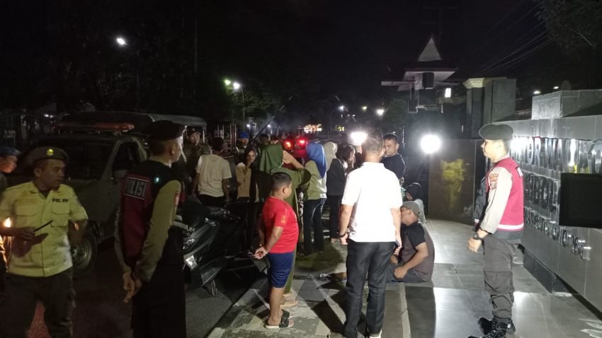 Polres Sibolga Patroli Datangi Tempat-tempat Keramaian di Malam Hari