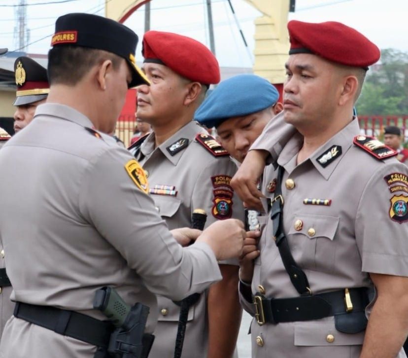 AKP Ismail Kasat Narkoba dan AKP Edward Kasat Lantas Polres Belawan yang Baru