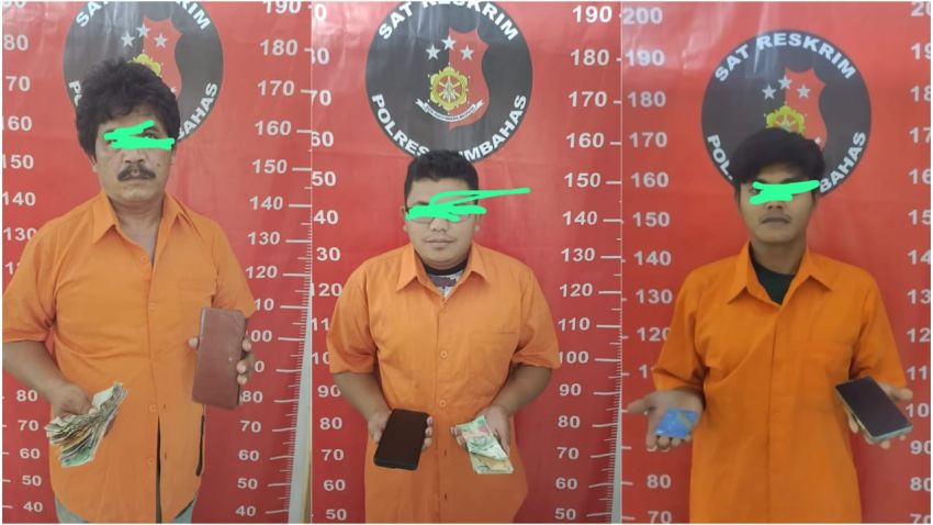 Polres Humbahas Tangkap Tiga Tersangka Pelaku Togel Online di Lintong Nihuta
