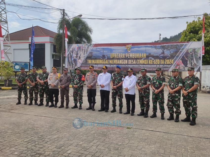 TMMD ke-120 Kodim 0211/TT, Buka Jalan Pondok Batu-BKKBN Ujung Sibuluan Tapteng
