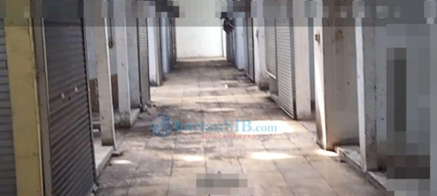 Habiskan Anggaran Rp50 Miliar, 368 Kios di Pasar Marelan Terlantar