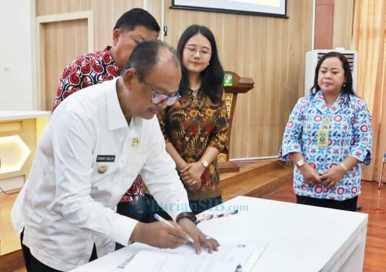 Wabup Simalungun Buka Rembuk Stunting 2024