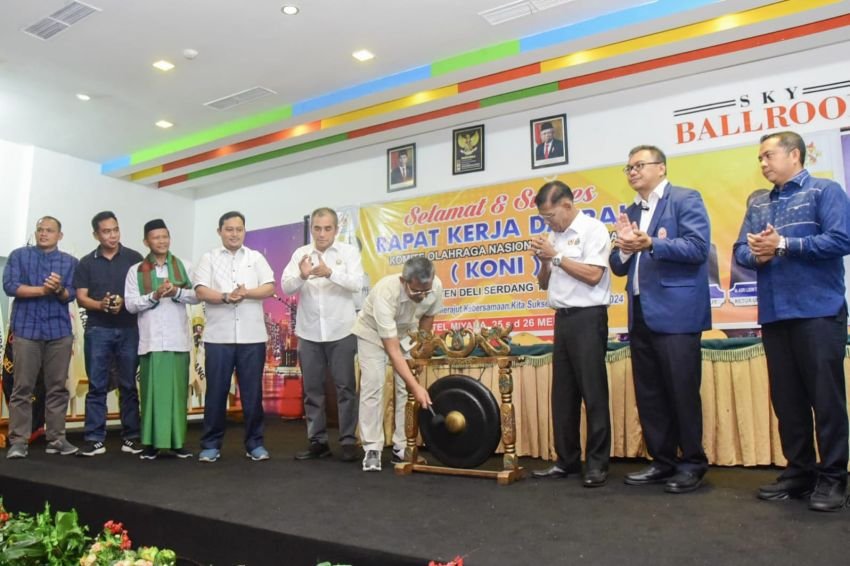 Pj Bupati Deliserdang Baru Tahu Dana Hibah KONI Deliserdang Tak Ada, Hanya Melekat di Dinas Budporapar