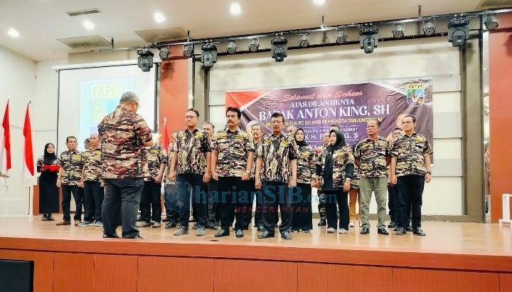 Anton King Dilantik Jadi Ketua PC 0214 KB FKPPI Kota Tanjungbalai
