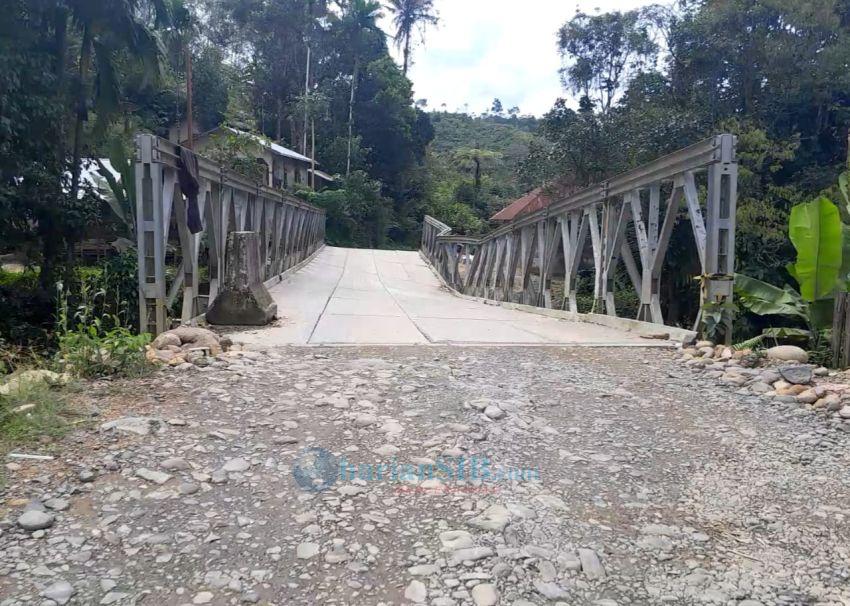 BBPJN Sumut Sebut Perbaikan Jalan Longsor di Desa Bonan Dolok Tapteng Rampung Tahun Ini