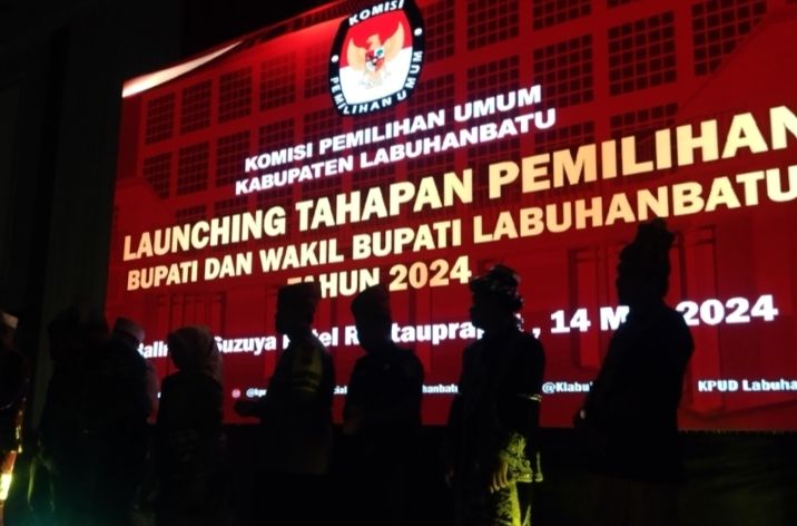 KPU Luncurkan Tahapan Pemilihan Bupati dan Wakil Bupati Labuhanbatu