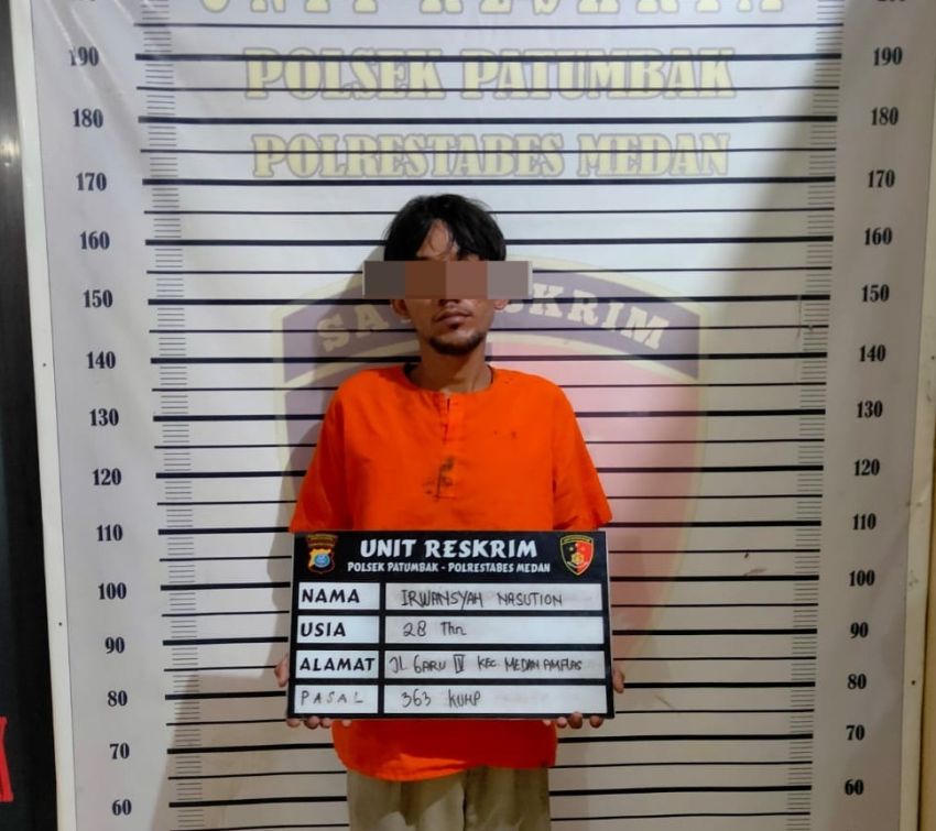 Pencuri HP Tak Berkutik Diringkus Polisi di Rumahnya