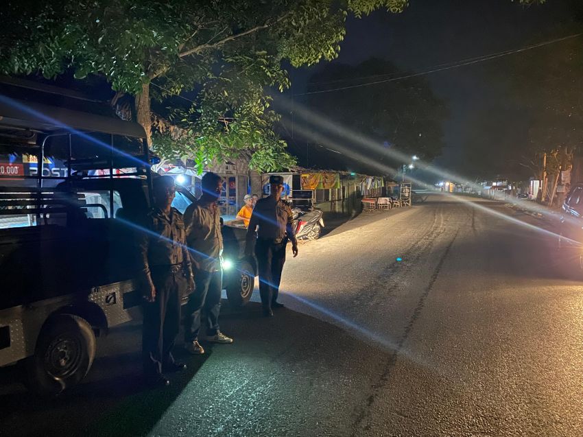 Cegah Gangguan Kamtibmas, Polsek STR Gencarkan Patroli Hingga Dini Hari