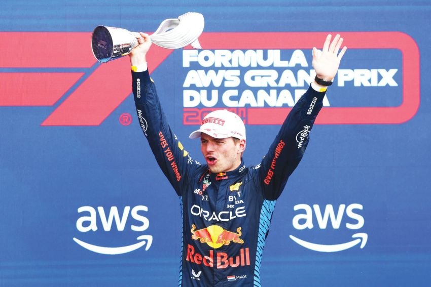Verstappen Hattrick Kemenangan di F1 GP Kanada