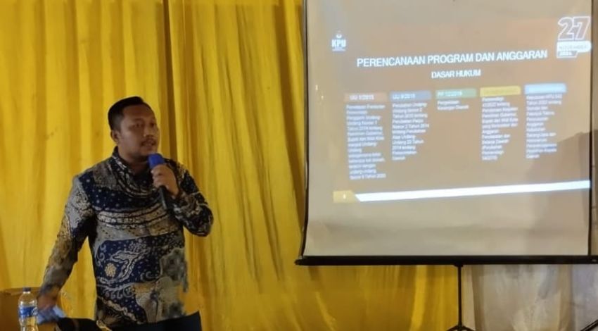 Badan Kesbangpol Sumut Sosialisasi Pilkada Serentak 2024, Ketua KPU Labura Narasumbernya