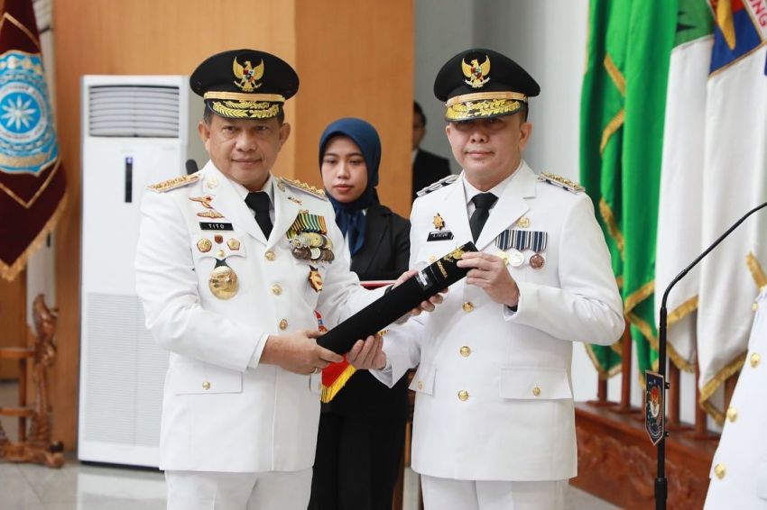 Agus Fatoni Dilantik Sebagai Pj Gubernur Sumatera Utara