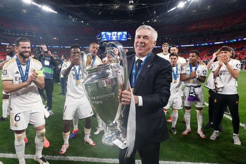 Bawa Real Madrid Juara Liga Champions, Pelatih Don Carlo Ukir Rekor 'Gila'