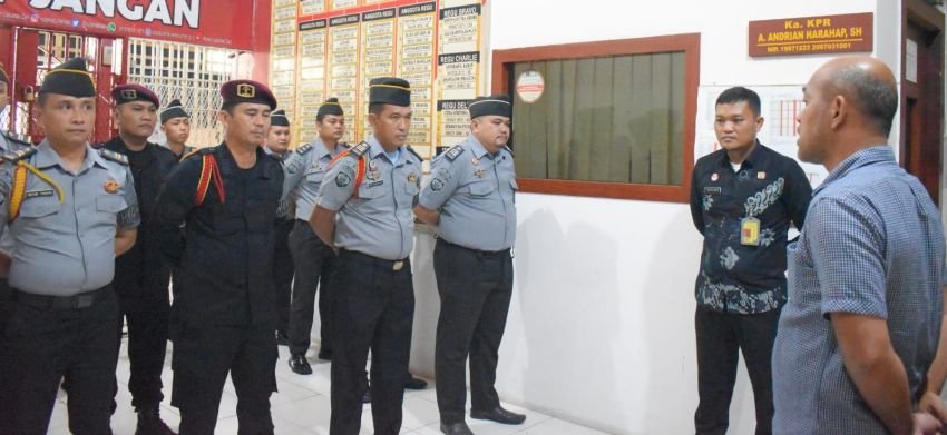 Kepala Rutan Labuhan Deli: Hindari Permainan Judi Online