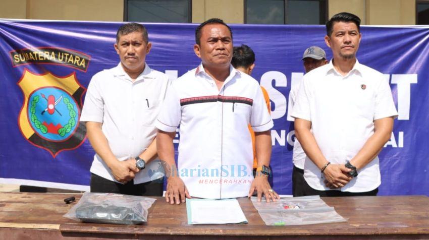 Satreskrim Polres Sergai Bekuk Terduga Pelaku Pencurian Uang di ATM BRI