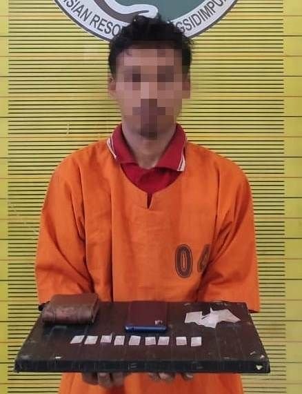 Kurir Sabu Ditangkap Polres Padangsidimpuan