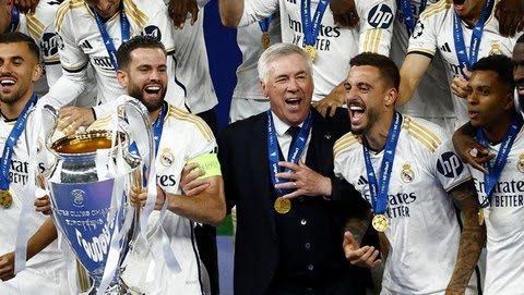 Real Madrid Raih Gelar ke-15 Liga Champions