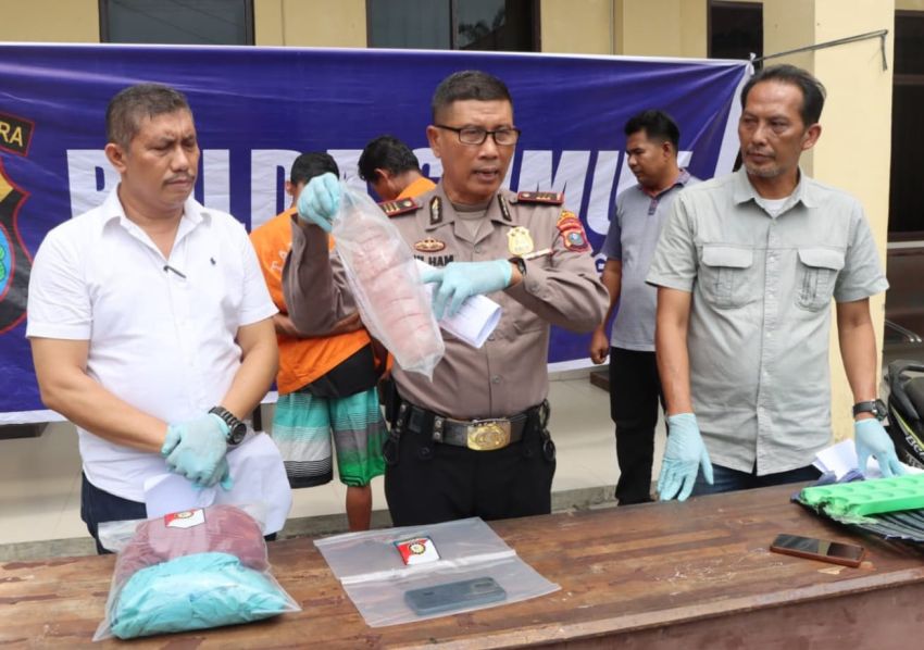 Polsek Dolokmasihul Bekerjasama dengan Brigif 7/RR Ungkap Kasus Pembakaran Rumah, Tangkap 2 Terduga Pelaku