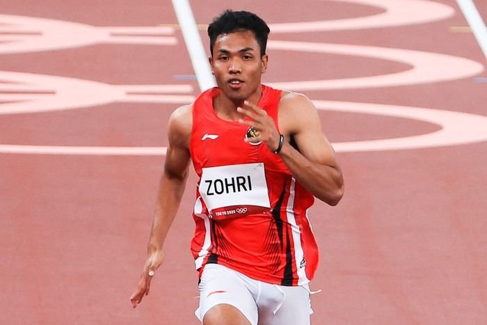 Sprinter Lalu Zohri Lolos ke Olimpiade Paris 2024