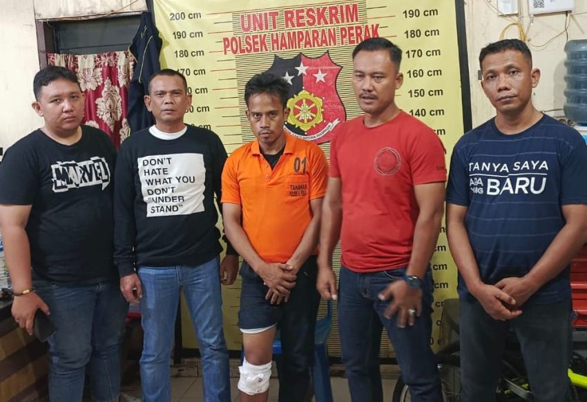 7 Kali Beraksi, Polsek Hamparan Tembak Pencuri Sepeda Motor