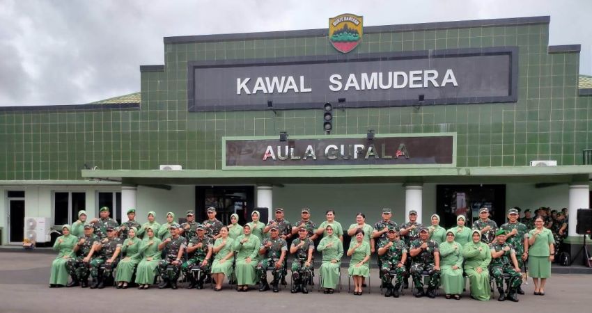 Pangdam I/BB Kunjungan Kerja di Makorem 023/KS