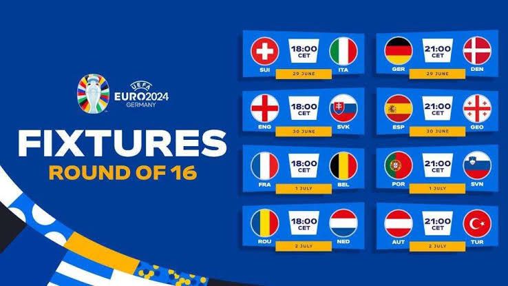 Ini 16 Tim Negara yang Lolos 16 Besar EURO 2024