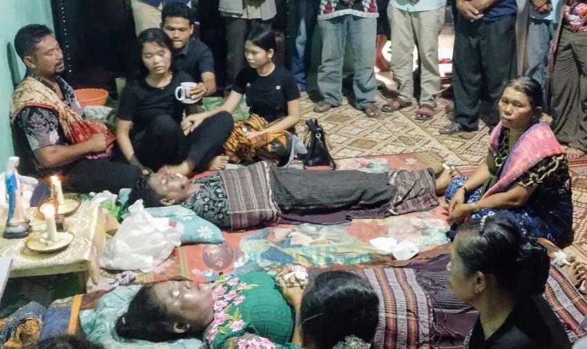 Pohon Besar di Hamparan Perak Tumbang, Seorang IRT dan Putranya Tewas