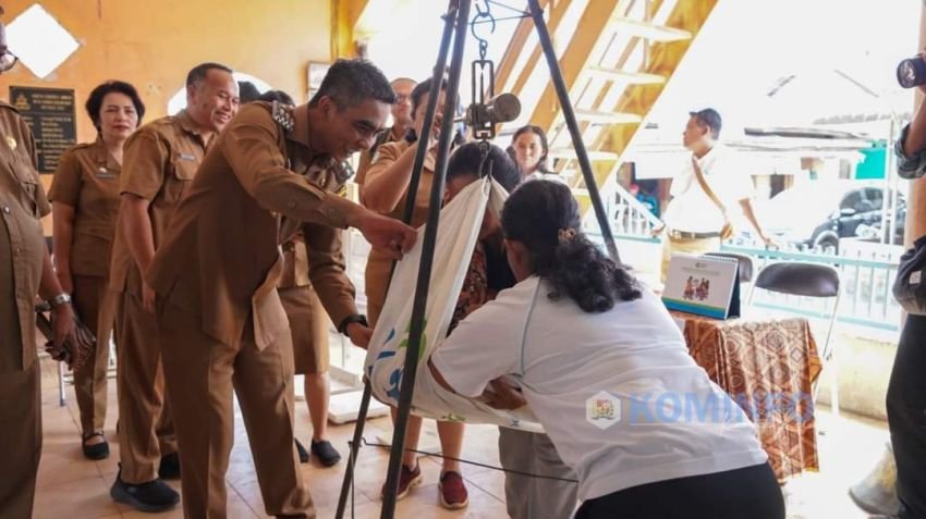 Wakil Bupati Pantau Pelaksanaan Intervensi Serentak dalam Penurunan Stunting di Karo