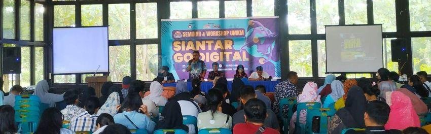 Dorong Pelaku UMKM Pematangsiantar, Tamado Gelar Seminar dan Workshop Siantar Go Digital