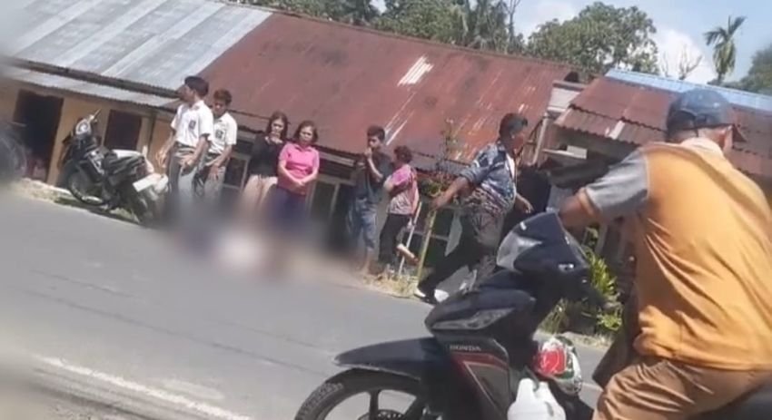 Pelajar SMP Tigalingga Tewas Lakalantas di Dairi