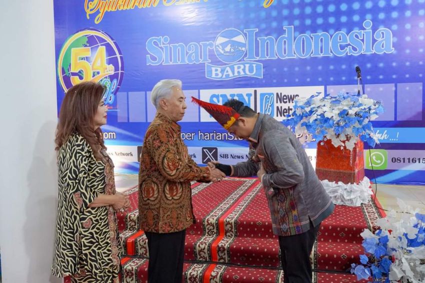 Wali Kota Bobby Nasution Disambut Lagu Rayuan Pulau Kelapa saat Hadiri Syukuran HUT ke 54 SIB