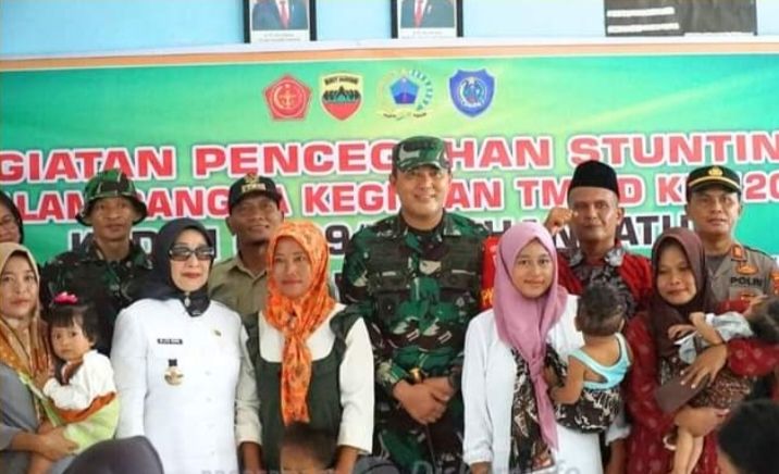 Danrem 022/PT Tutup TMMD di Selat Beting