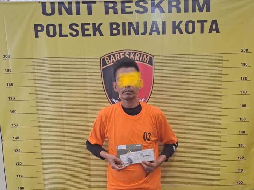 Terkenal "Licin", Polsek Binjai Kota Tangkap Pele Pelaku Curanmor