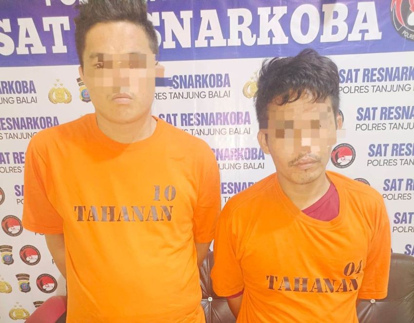 Polres Tanjungbalai Tangkap Dua Pengedar Narkoba