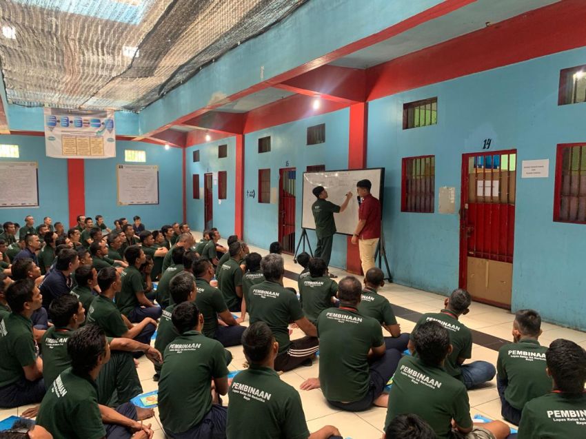 Andri Rinaldi Sembiring Ingatkan WBP Lapas Pematangsiantar Ikuti Program Rehab Sosial