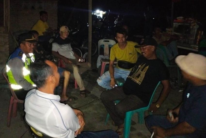 Polsek Tebingtinggi Bubarkan Organ Tunggal dengan Biduan Pakaian Seksi di Payalombang