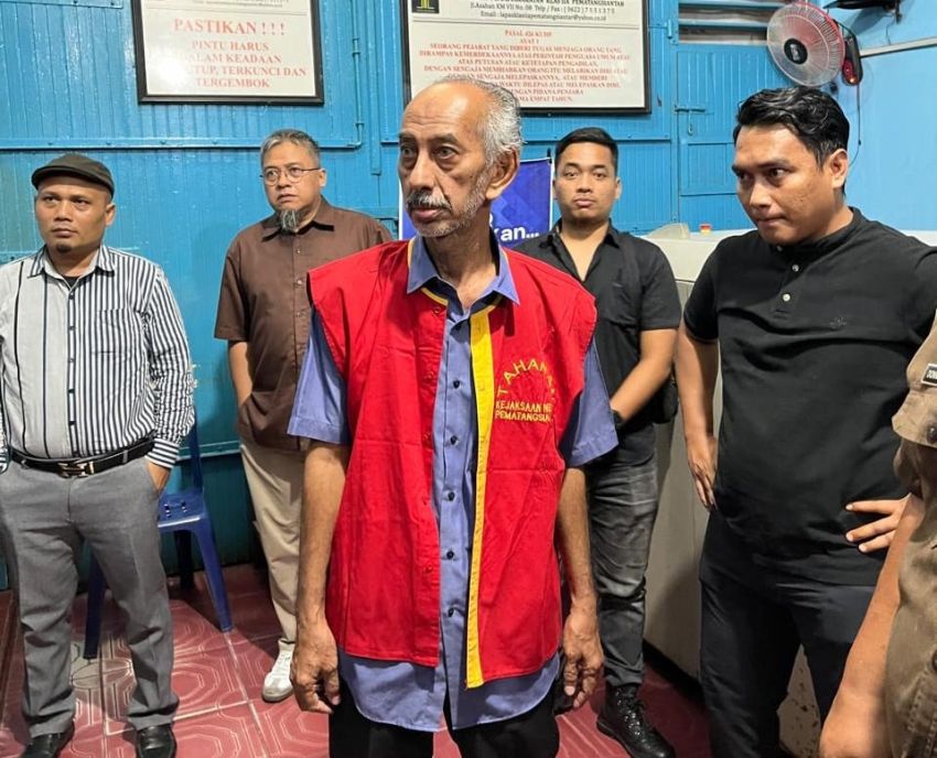 Kejaksaan Pematangsiantar Tahan MD Tersangka Korupsi Pengurusan IMB dan Amdal Balai Merah Putih