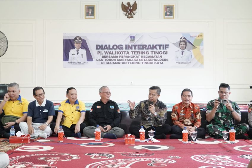 Pj Wali Kota Minta Masyarakat Tebingtinggi Kota Jaga Kondusifitas Jelang Pilkada