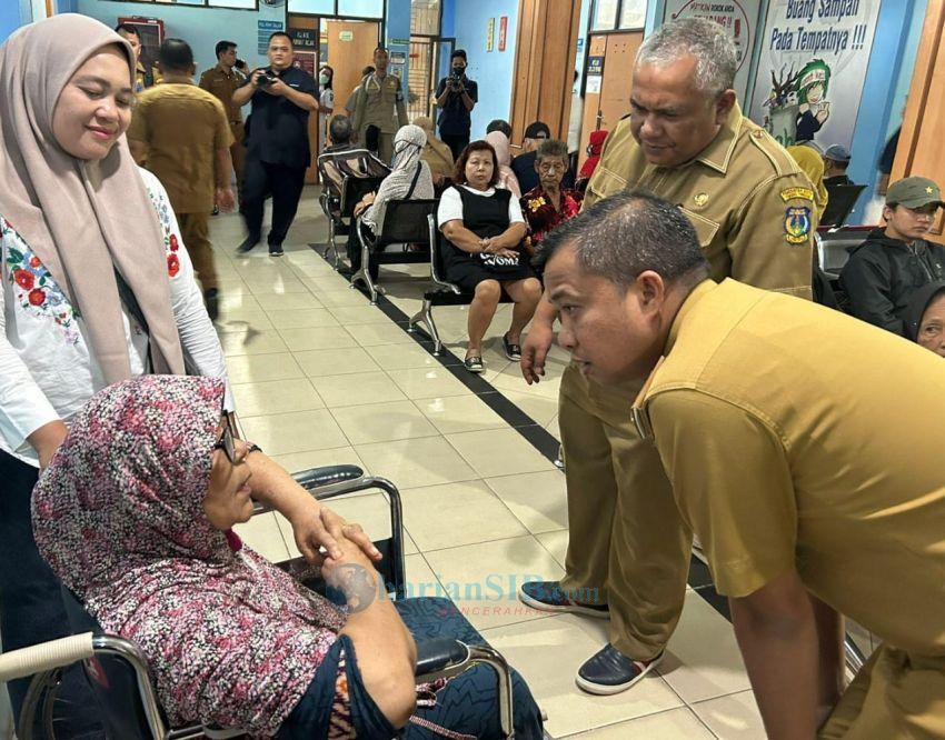 Sidak ke RSKP, Pj Wali Kota Tebingtinggi Minta Pegawai Melayani Tidak "Muka Ketat"