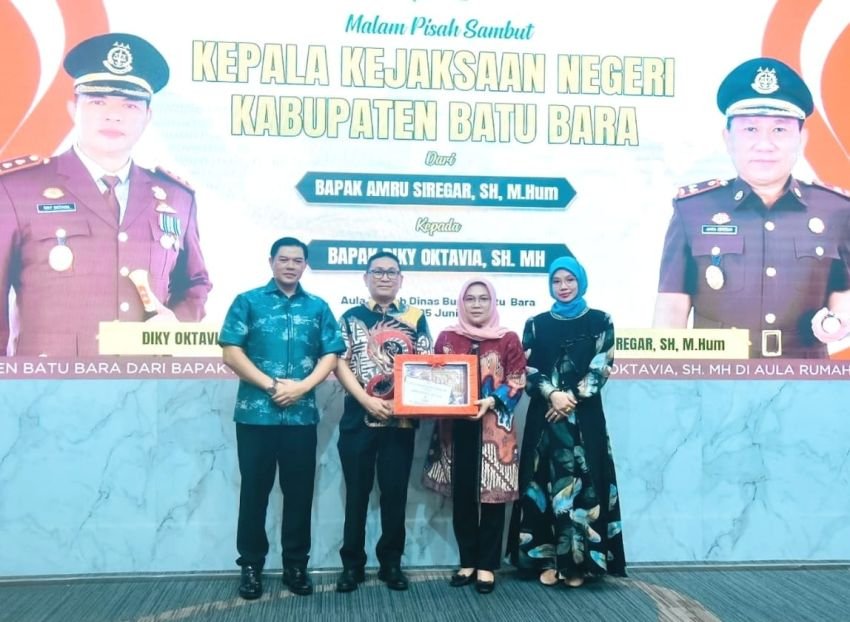 Pisah Sambut Kajari Batubara, Dicky Oktavia Minta Dukungan Semua Pihak